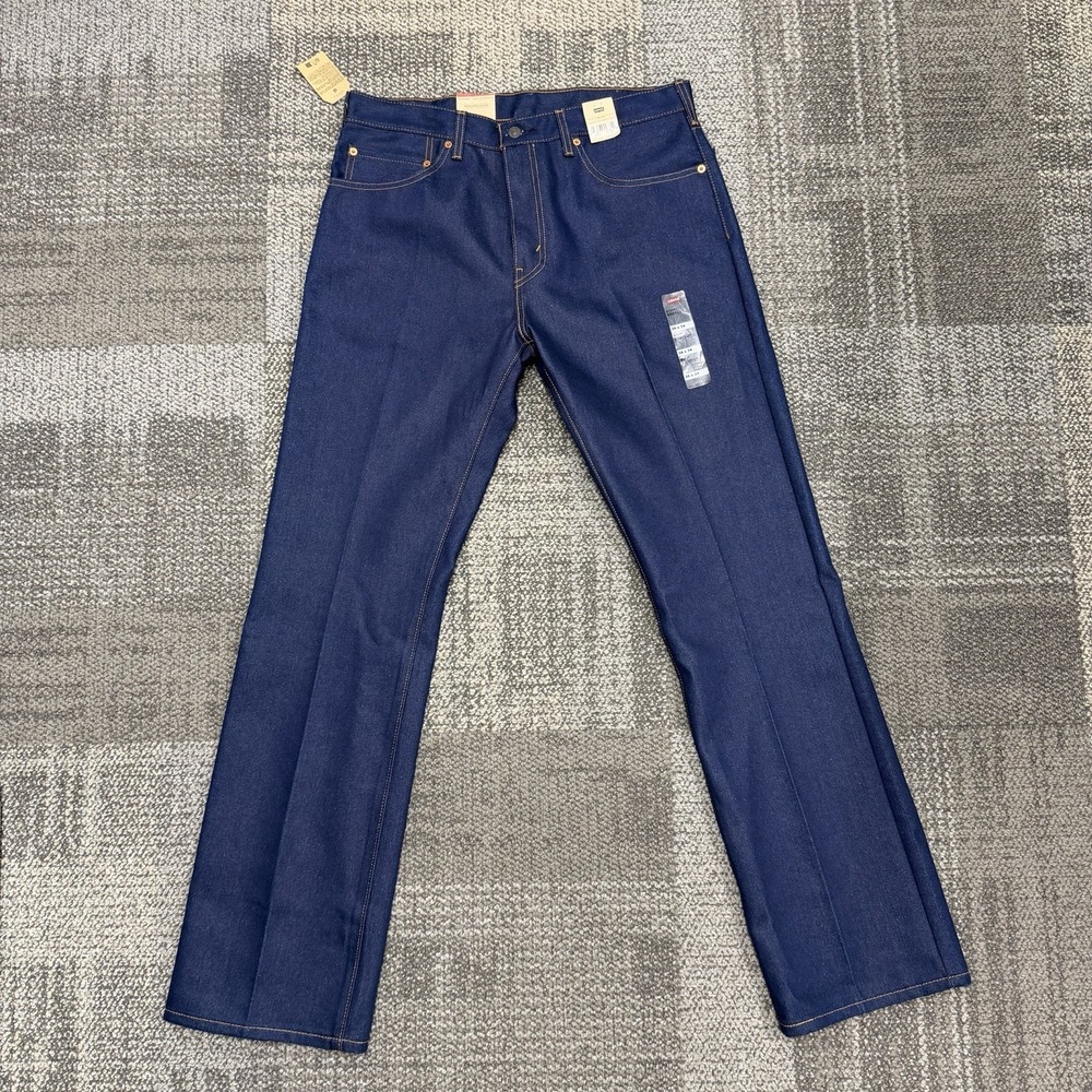Levis 517 Jeans Mens 36x34 Blue Regular Bootcut Mid Rise Medium Wash Denim